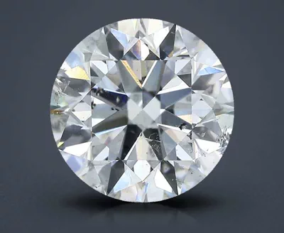 2.10ct D SI2 Rare Carat Ideal Cut Round Diamond
