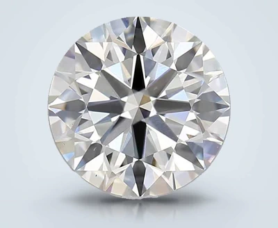 3.03ct H VVS2 Rare Carat Ideal Cut Round Lab Grown Diamond