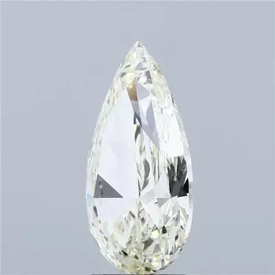 3.73ct K VVS2 Rare Carat Ideal Cut Pear Diamond
