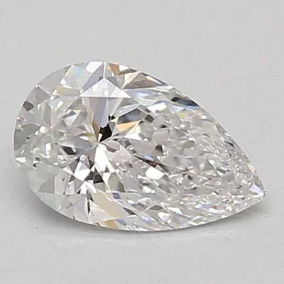 0.99ct E VVS2 Rare Carat Ideal Cut Pear Lab Grown Diamond
