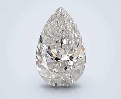 0.99ct E VVS2 Rare Carat Ideal Cut Pear Lab Grown Diamond