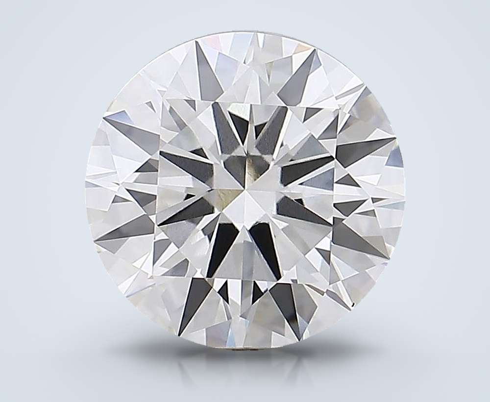 7.07ct G VVS1 Rare Carat Ideal Cut Round Lab Grown Diamond