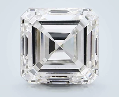 8.37ct H VS2 Very Good Cut Asscher Lab Grown Diamond