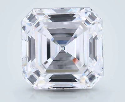 7.17ct E VVS2 Rare Carat Ideal Cut Asscher Lab Grown Diamond