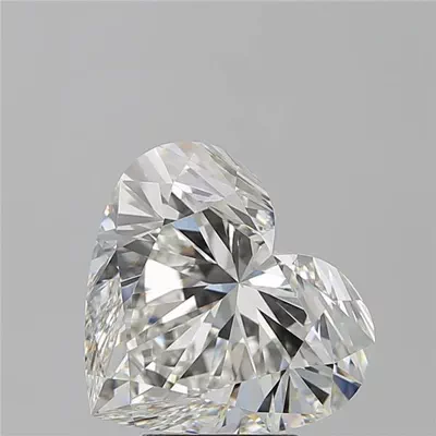 5.01ct H VS1 Rare Carat Ideal Cut Heart Diamond