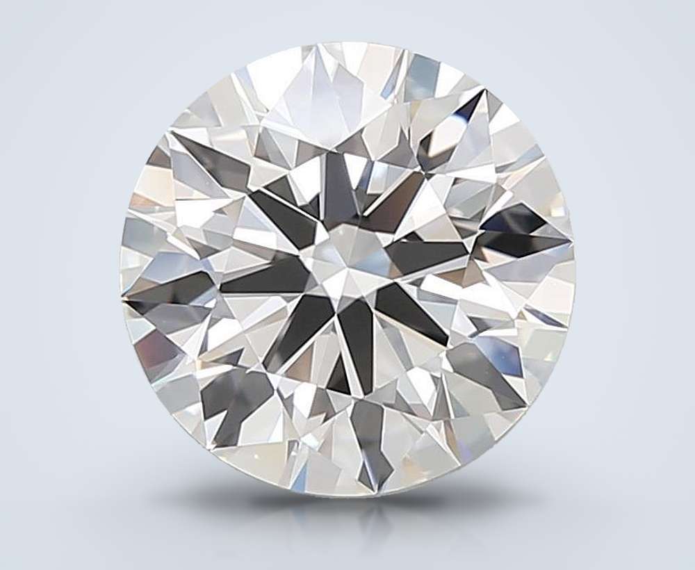 6.71ct G IF Rare Carat Ideal Cut Round Lab Grown Diamond