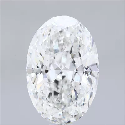 25.13ct F VS2 Rare Carat Ideal Cut Oval Lab Grown Diamond