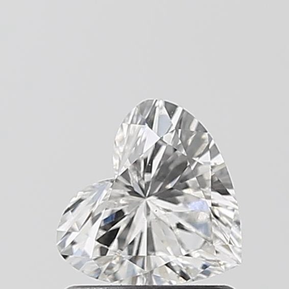 0.90ct F VS2 Rare Carat Ideal Cut Heart Lab Grown Diamond