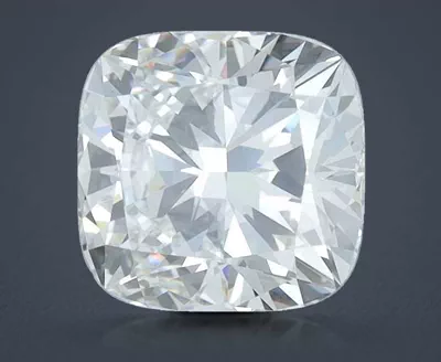 2.58ct E VVS2 Rare Carat Ideal Cut Cushion Lab Grown Diamond