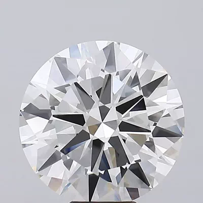 10.02ct G VVS2 Excellent Cut Round Lab Grown Diamond