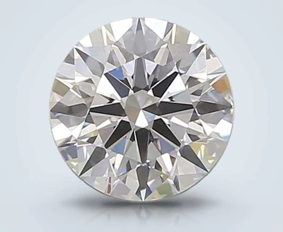 3.46ct E VS2 Rare Carat Ideal Cut Round Lab Grown Diamond
