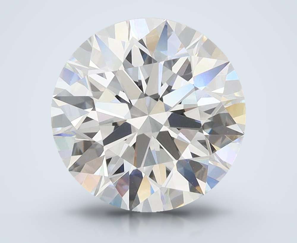 2.56ct D VVS1 Rare Carat Ideal Cut Round Lab Grown Diamond