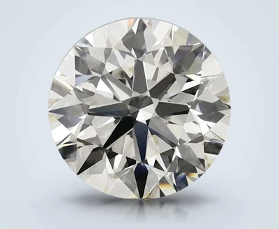 3.08ct I VVS2 Excellent Cut Round Lab Grown Diamond