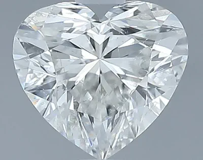 0.90ct H SI2 Rare Carat Ideal Cut Heart Diamond