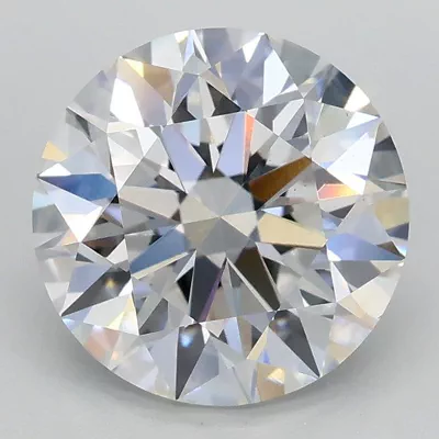 2.59ct E VS1 Excellent Cut Round Lab Grown Diamond