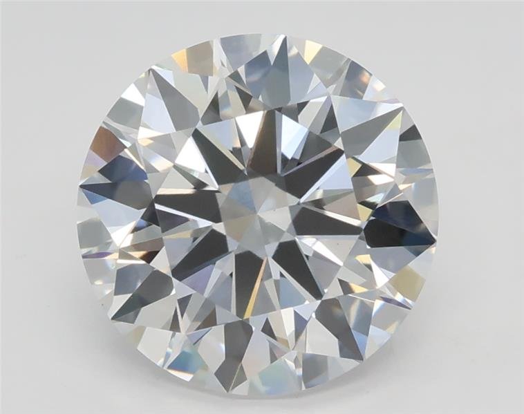 3.03ct D VS1 Rare Carat Ideal Cut Round Lab Grown Diamond