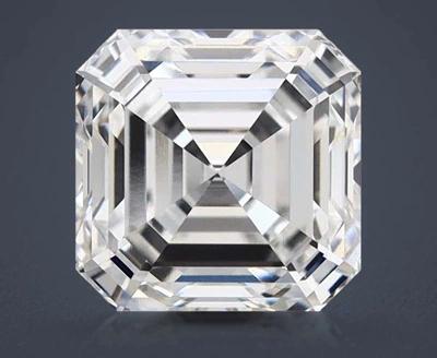 1.51ct E VVS2 Rare Carat Ideal Cut Asscher Lab Grown Diamond