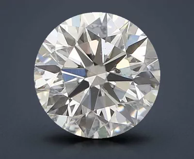0.61ct I SI2 Rare Carat Ideal Cut Round Diamond