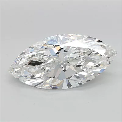 4.48ct F VVS2 Rare Carat Ideal Cut Marquise Lab Grown Diamond
