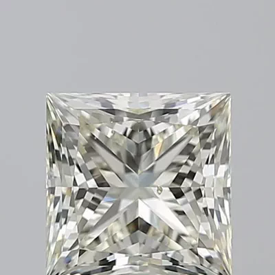 1.55ct J SI1 Rare Carat Ideal Cut Princess Diamond