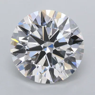 2.93ct D FL Rare Carat Ideal Cut Round Lab Grown Diamond