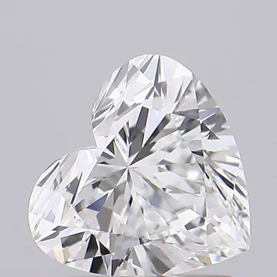 0.99ct D VVS1 Rare Carat Ideal Cut Heart Lab Grown Diamond