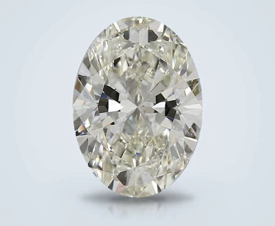 1.76ct K SI2 Rare Carat Ideal Cut Oval Diamond