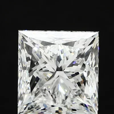 4.02ct H VS1 Very Good Cut Princess Diamond