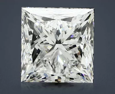4.02ct H VS1 Very Good Cut Princess Diamond