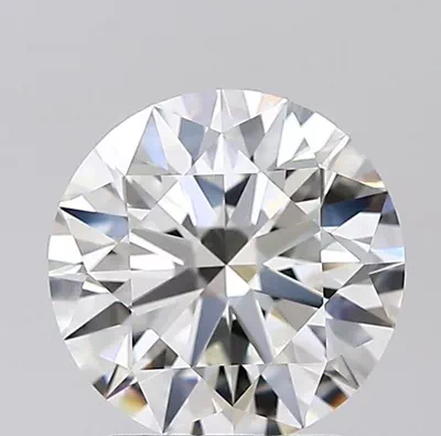 2.21ct I IF Rare Carat Ideal Cut Round Diamond