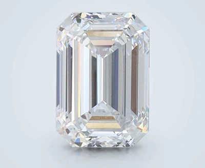 1.25ct E VS1 Rare Carat Ideal Cut Emerald Lab Grown Diamond