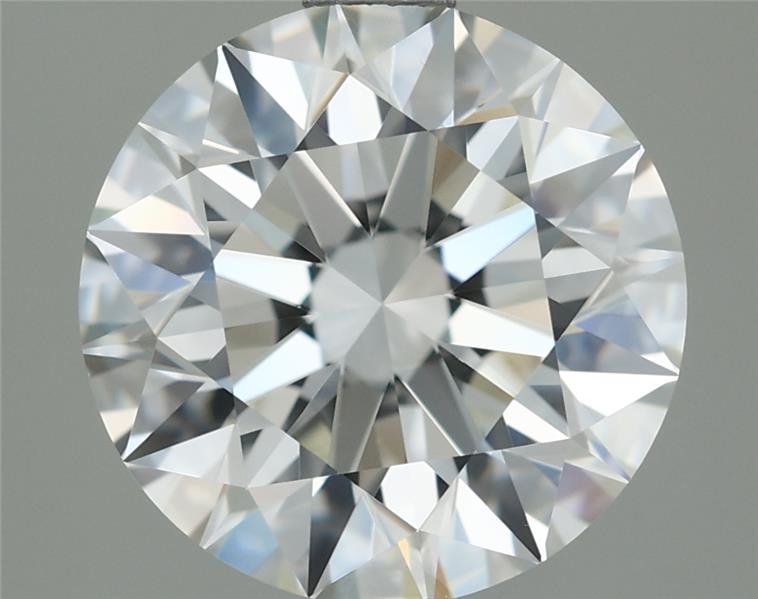 2.03ct H VVS2 Rare Carat Ideal Cut Round Diamond