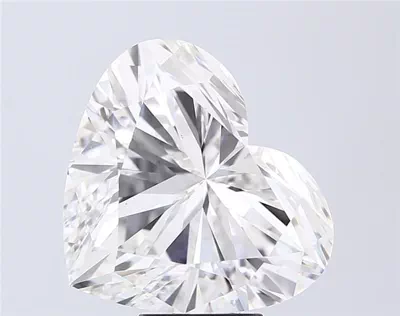 10.02ct F VS1 Very Good Cut Heart Lab Grown Diamond