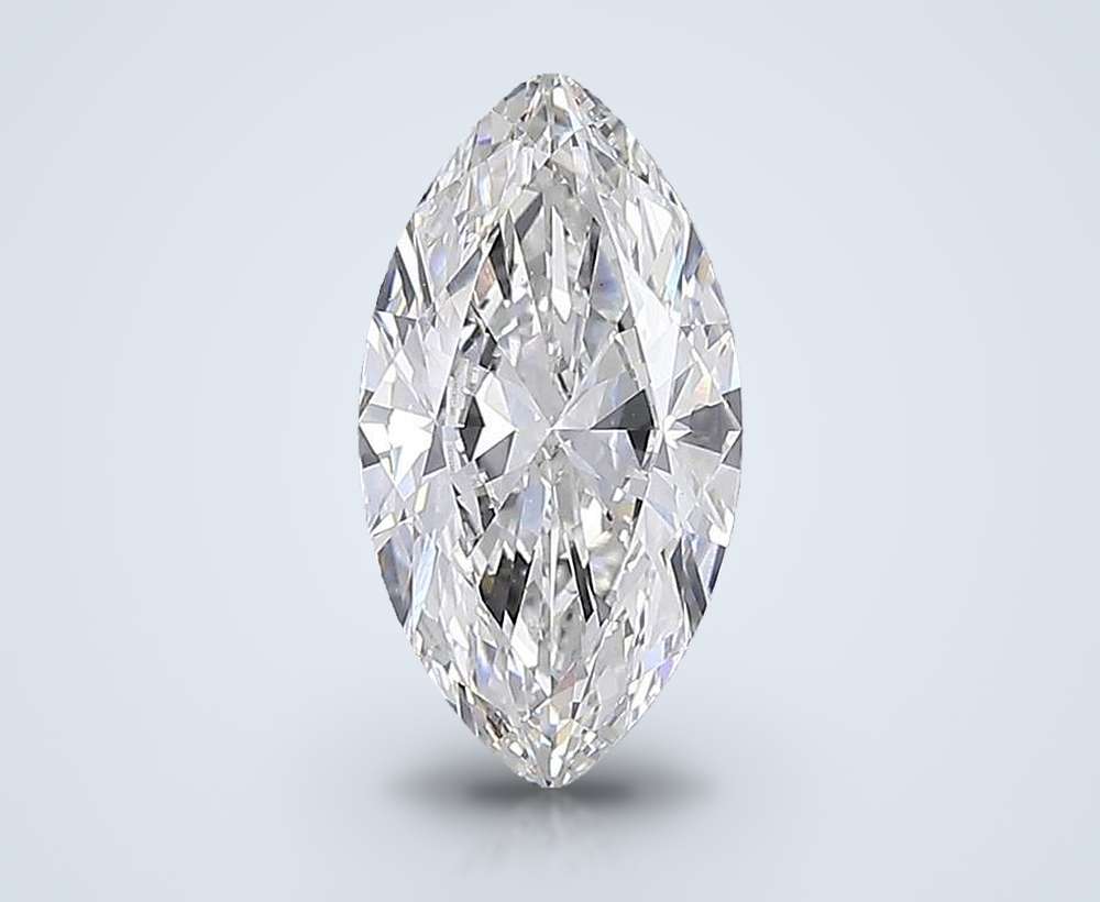 7.08ct F VS1 Rare Carat Ideal Cut Marquise Lab Grown Diamond