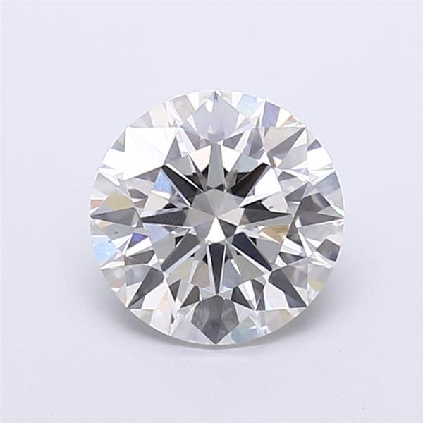 2.09ct H VS1 Rare Carat Ideal Cut Round Lab Grown Diamond