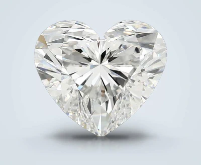 6.08ct E VVS2 Rare Carat Ideal Cut Heart Lab Grown Diamond