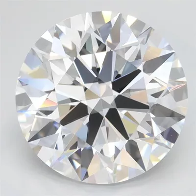 3.09ct D IF Rare Carat Ideal Cut Round Lab Grown Diamond