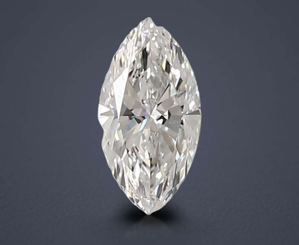0.66ct D VVS2 Rare Carat Ideal Cut Marquise Lab Grown Diamond