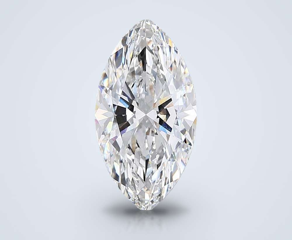 10.06ct E VVS2 Rare Carat Ideal Cut Marquise Lab Grown Diamond