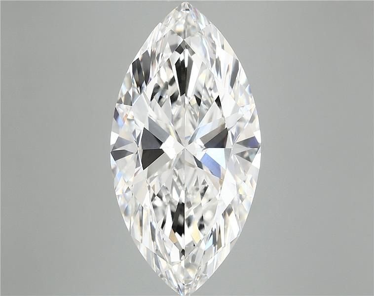 7.04ct F VVS2 Rare Carat Ideal Cut Marquise Lab Grown Diamond