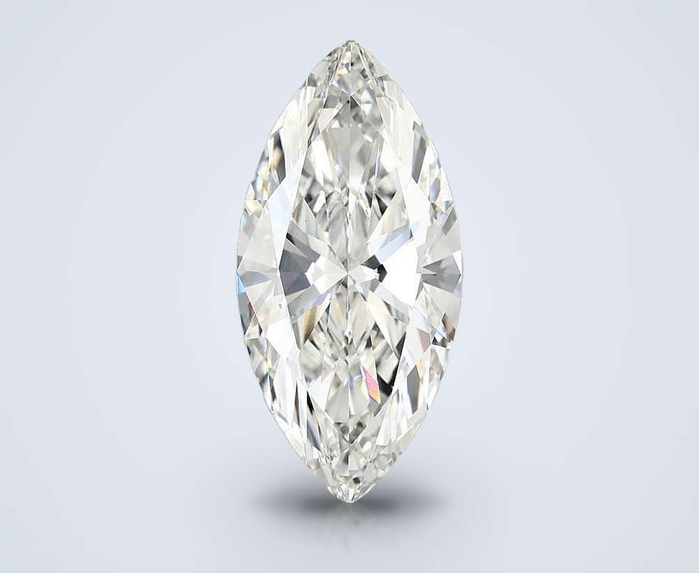 10.02ct F VS1 Rare Carat Ideal Cut Marquise Lab Grown Diamond