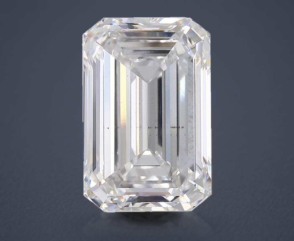 13.91ct G VS2 Rare Carat Ideal Cut Emerald Lab Grown Diamond