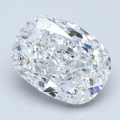 3.01ct F VS2 Very Good Cut Cushion Diamond