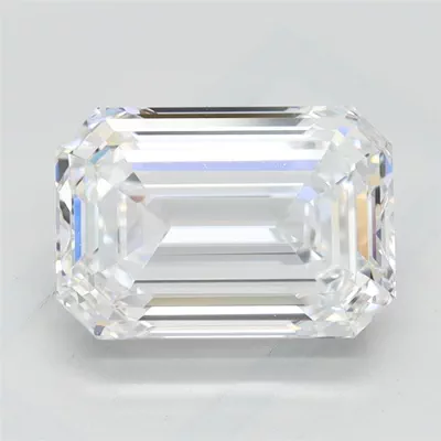 2.10ct D VVS2 Rare Carat Ideal Cut Emerald Lab Grown Diamond