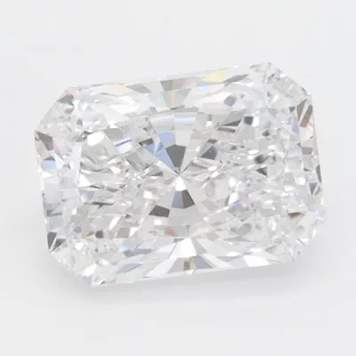 2.09ct D VVS2 Rare Carat Ideal Cut Radiant Lab Grown Diamond