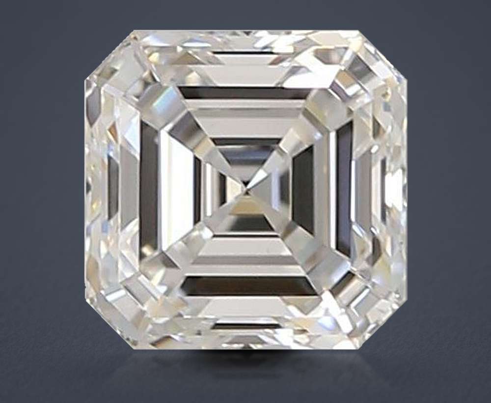 1.45ct E VS1 Rare Carat Ideal Cut Asscher Lab Grown Diamond