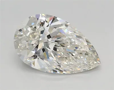 1.26ct G VVS2 Rare Carat Ideal Cut Pear Lab Grown Diamond