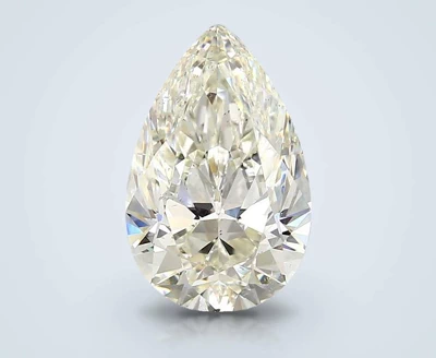 3.04ct K SI1 Rare Carat Ideal Cut Pear Diamond