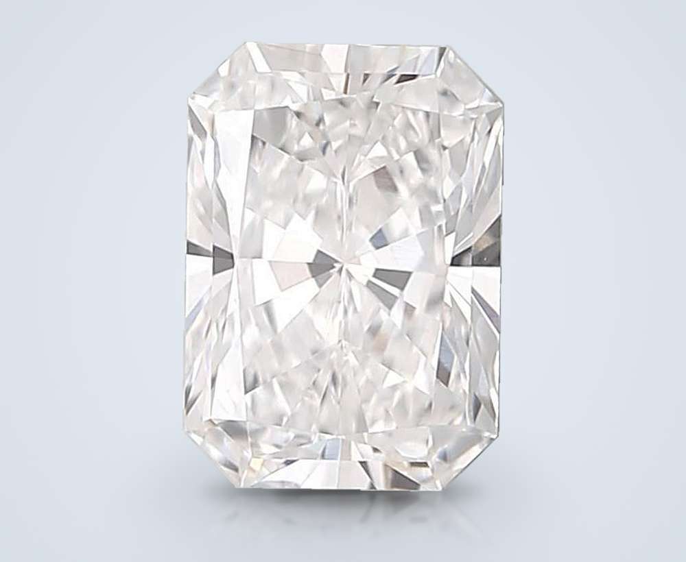 10.06ct F VVS2 Rare Carat Ideal Cut Radiant Lab Grown Diamond