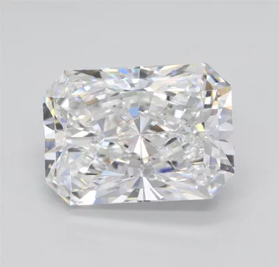 4.06ct E VVS2 Rare Carat Ideal Cut Radiant Lab Grown Diamond